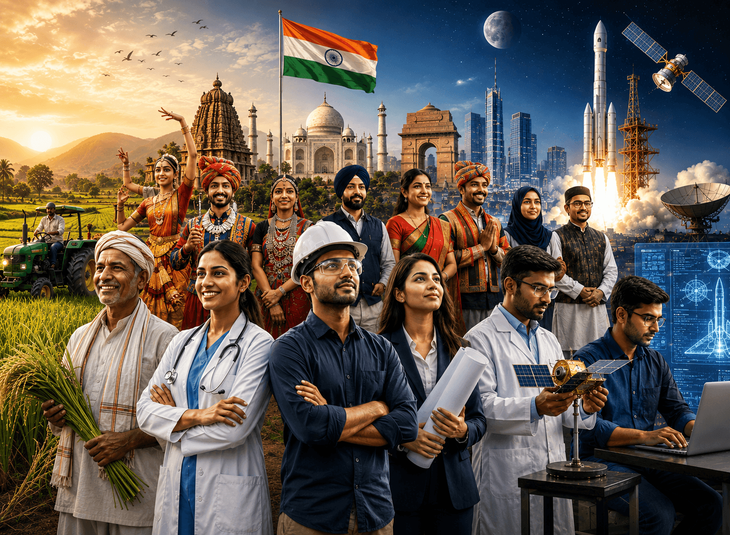 Fieldwork across tier 2 and tier 3 India